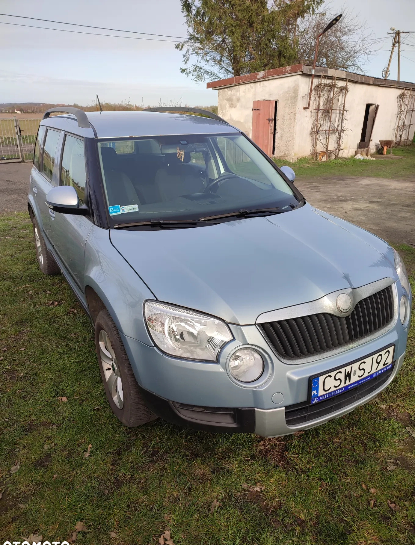 Skoda Yeti cena 23500 przebieg: 297608, rok produkcji 2011 z Grudziądz małe 211